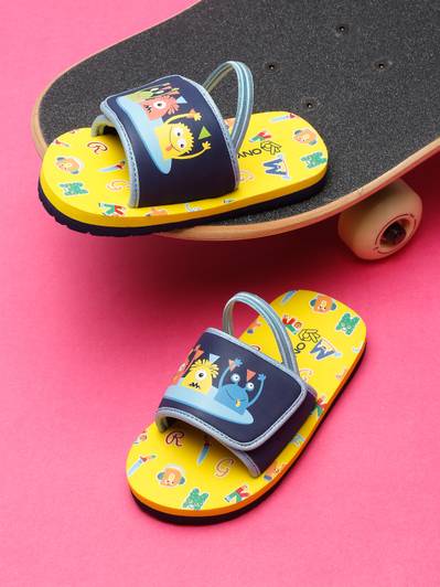 ONYC Boys Velcro Slipper Flip Flop