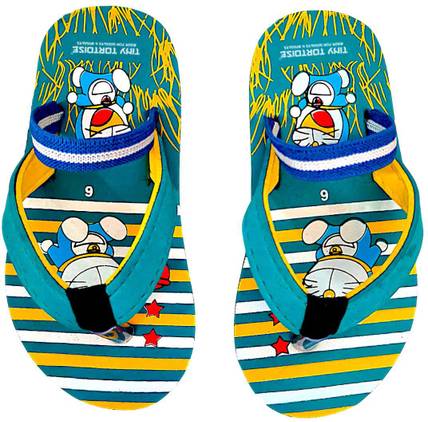 Tiny Tortoise Doraemon Girls Slip On Slipper Flip Flop