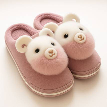 Tricky Shopper Girls Velcro Slipper Flip Flop