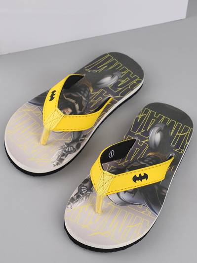 kidsville Batman Boys Slip On Slipper Flip Flop