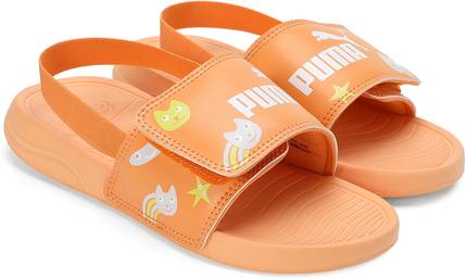 PUMA Boys & Girls Slip On Slipper Flip Flop