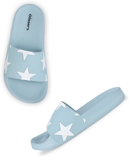 Glissers Girls Slip On Slipper Flip Flop