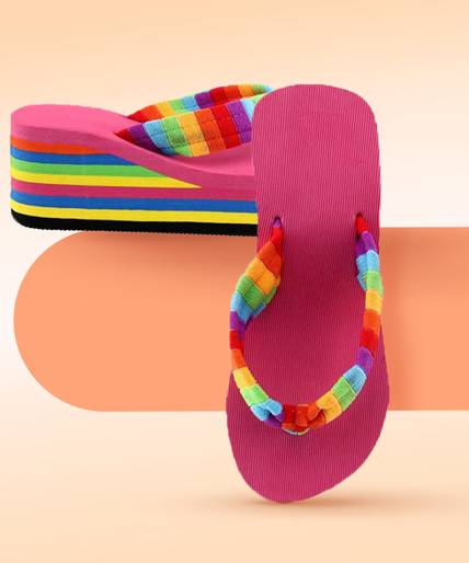 Shankar Enterprises Girls Slip On Slipper Flip Flop