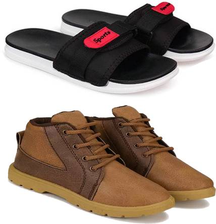 Earton Boys Slip On Slipper Flip Flop