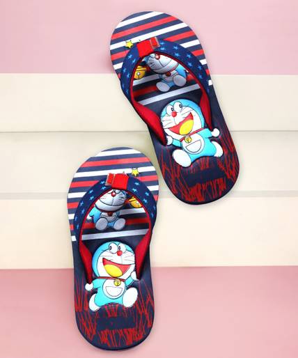 ARAVON Doraemon Boys & Girls Slip On Slipper Flip Flop