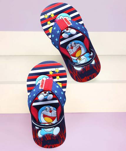 ARAVON Doraemon Boys & Girls Slip On Slipper Flip Flop