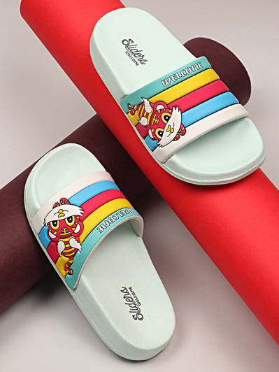 Welcome Boys & Girls Slip On Slipper Flip Flop