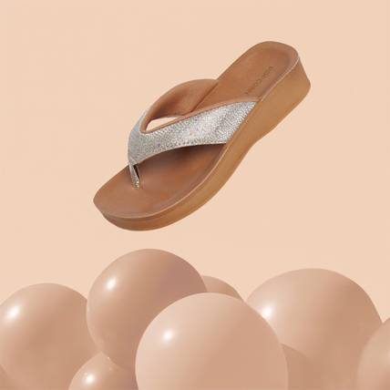 Popcorn Girls Slip On Slipper Flip Flop