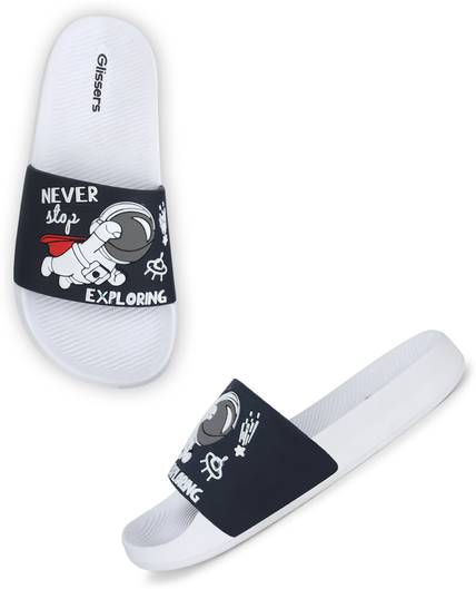 Glissers Boys Slip On Slipper Flip Flop