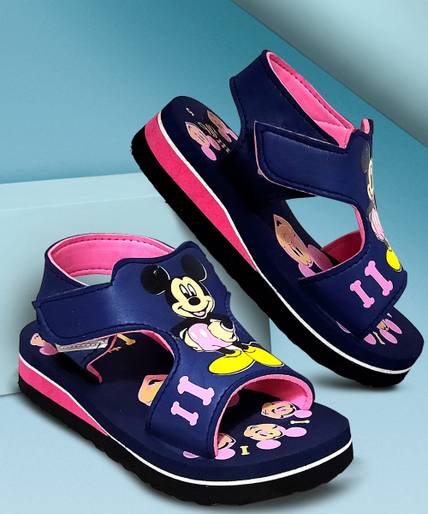 FORVELA Mickey Boys & Girls Velcro Slipper Flip Flop