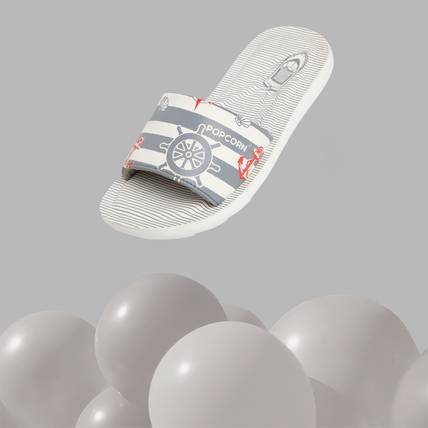 Popcorn Boys Slip On Slipper Flip Flop