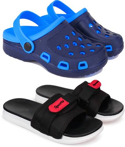 BERSACHE Boys Slip On Slipper Flip Flop