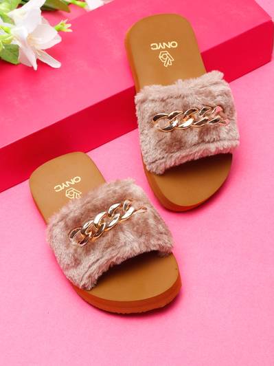 ONYC Girls Slip On Slipper Flip Flop