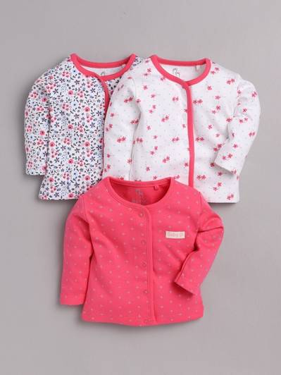 BabyGo Baby Boys & Baby Girls Printed Pure Cotton Regular T Shirt