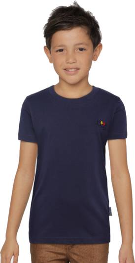 dongli Boys Solid Pure Cotton Regular T Shirt