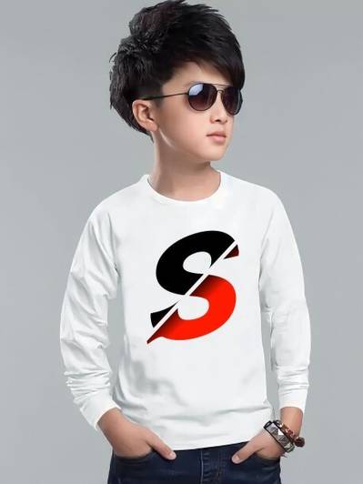 Mitchell Style Boys Graphic Print Polyester Regular T Shirt