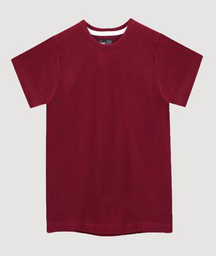 Dechado Boys Solid Pure Cotton Regular T Shirt