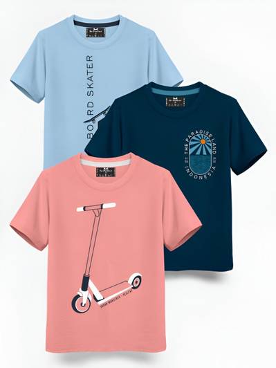 Be Perfect Boys & Girls Printed Polyester Regular T Shirt