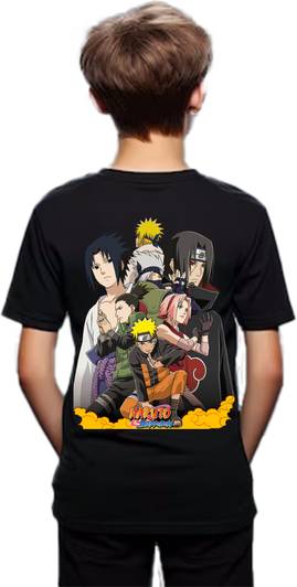 PUSHANKA Boys Graphic Print Pure Cotton Regular T Shirt