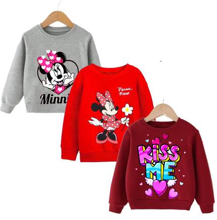 Rithi Fashion Baby Boys & Baby Girls Printed Pure Cotton Regular T Shirt