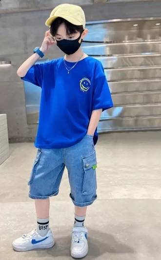 Sky Magic Boys Graphic Print Cotton Blend Regular T Shirt