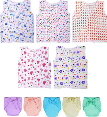 sathiyas Boys & Girls Printed Cotton Blend Regular T Shirt