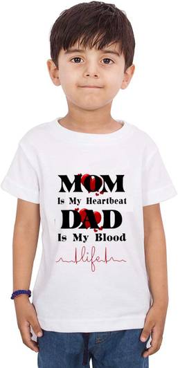 Widersoft Baby Boys Printed Cotton Blend Regular T Shirt