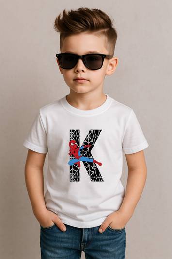 EFZ Boys Printed Polyester Regular T Shirt