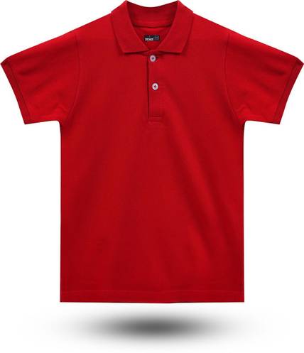 Dechado Boys Solid Pure Cotton Regular T Shirt