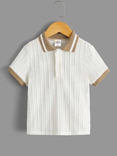EMBLICA Boys Printed Cotton Blend Regular T Shirt