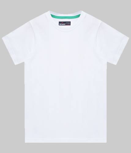 Dechado Boys Solid Pure Cotton Regular T Shirt