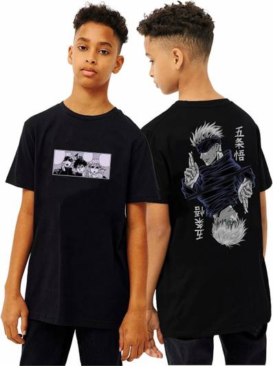 VABRU Boys Printed Cotton Blend Regular T Shirt