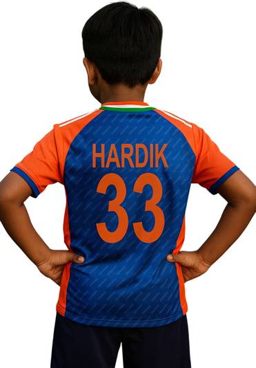 rjm Boys & Girls Printed Polyester Regular T Shirt