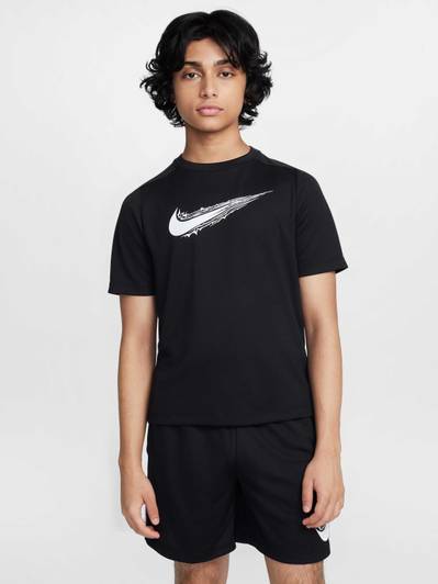 NIKE Boys Printed Polyester Regular T Shirt
