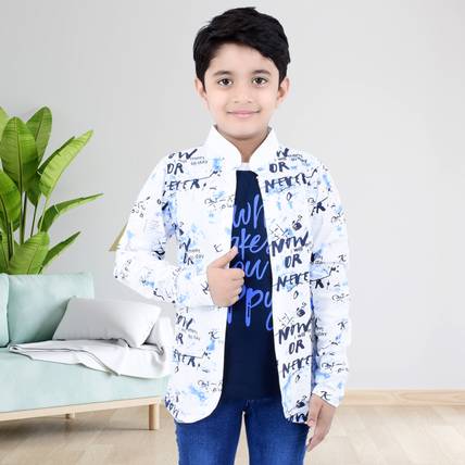 Jam & Sugar Boys Typography Pure Cotton Regular T Shirt