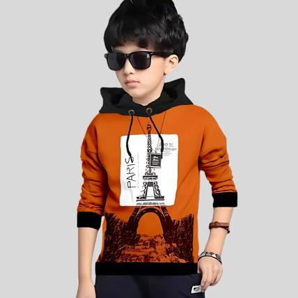 ATLANS Boys Printed Cotton Blend Regular T Shirt