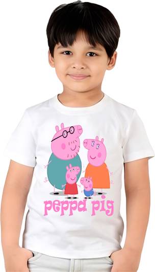 ns graphics print Boys Printed Cotton Blend Regular T Shirt