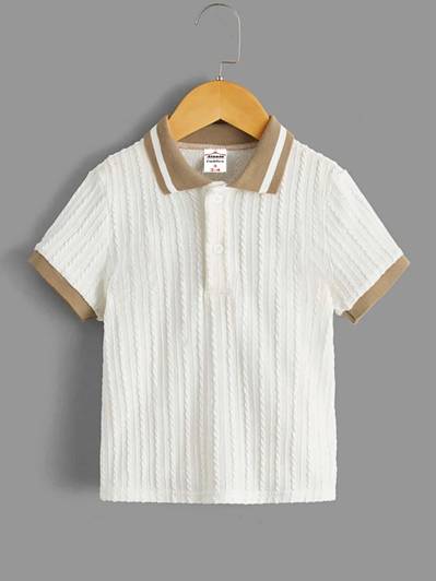 EMBLICA Boys Printed Cotton Blend Regular T Shirt