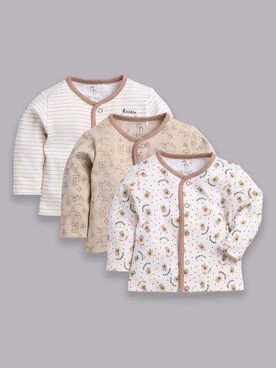 BabyGo Baby Boys & Baby Girls Printed Pure Cotton Regular T Shirt