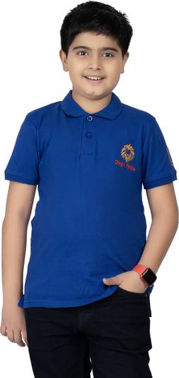 Diego Felipe Boys Printed Pure Cotton Regular T Shirt