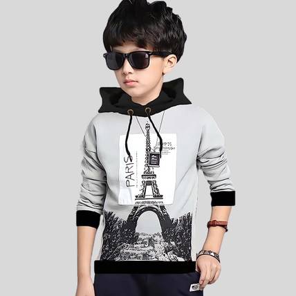 LILBITS Boys Graphic Print Cotton Blend Slim T Shirt