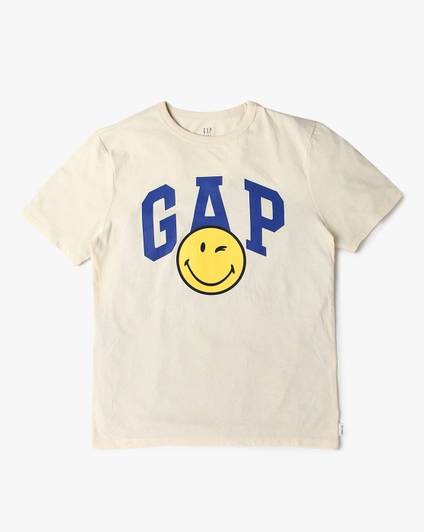 GAP Boys Printed Cotton Blend Regular T Shirt