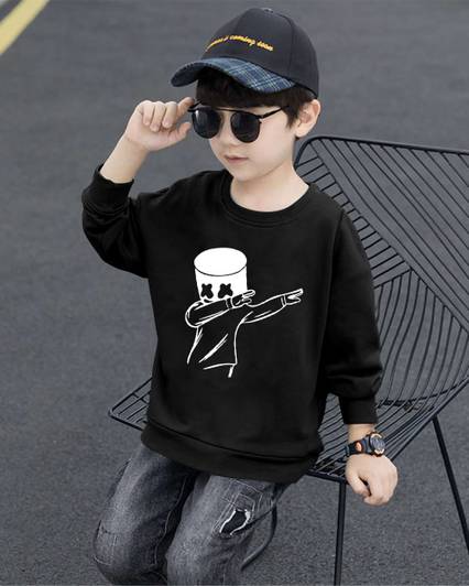 TEESHACK Boys Printed Cotton Blend Regular T Shirt