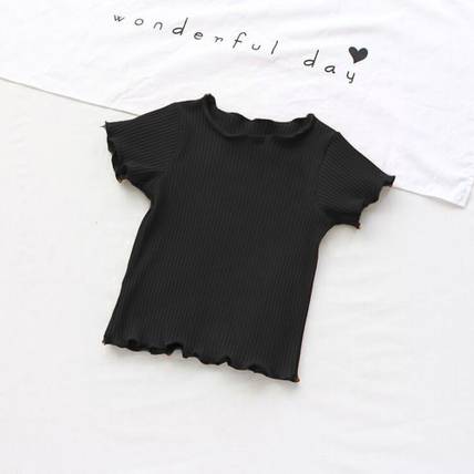 NT CLOTHING Cotton Blend Crop Top