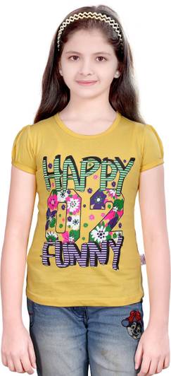 SINI MINI Girls Casual Pure Cotton Top