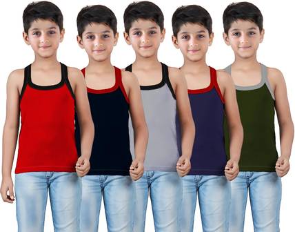 HAP Vest For Boys Cotton Blend