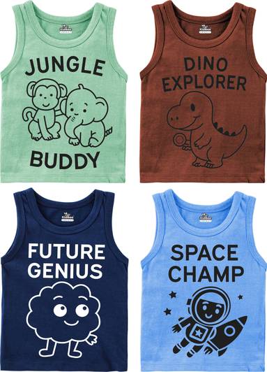 KidBee Vest For Boys Cotton