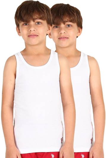 U.S. POLO ASSN. Vest For Boys Cotton Blend