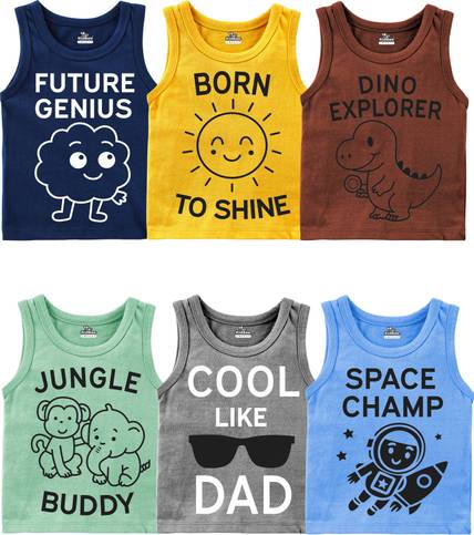 KidBee Vest For Baby Boys Cotton