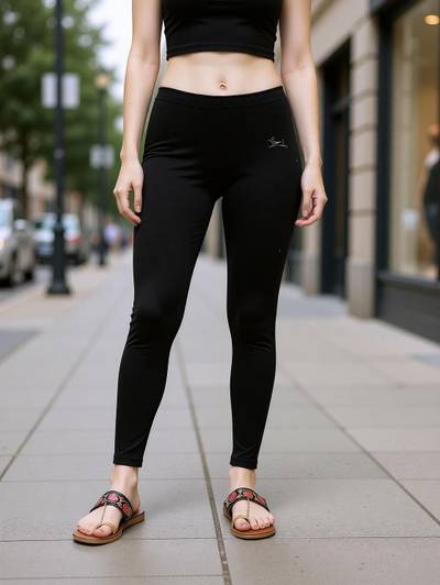 Trend Level Ankle Length Western Wear Legging